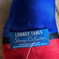 1997 Looney Tunes Stamp Collection Necktie