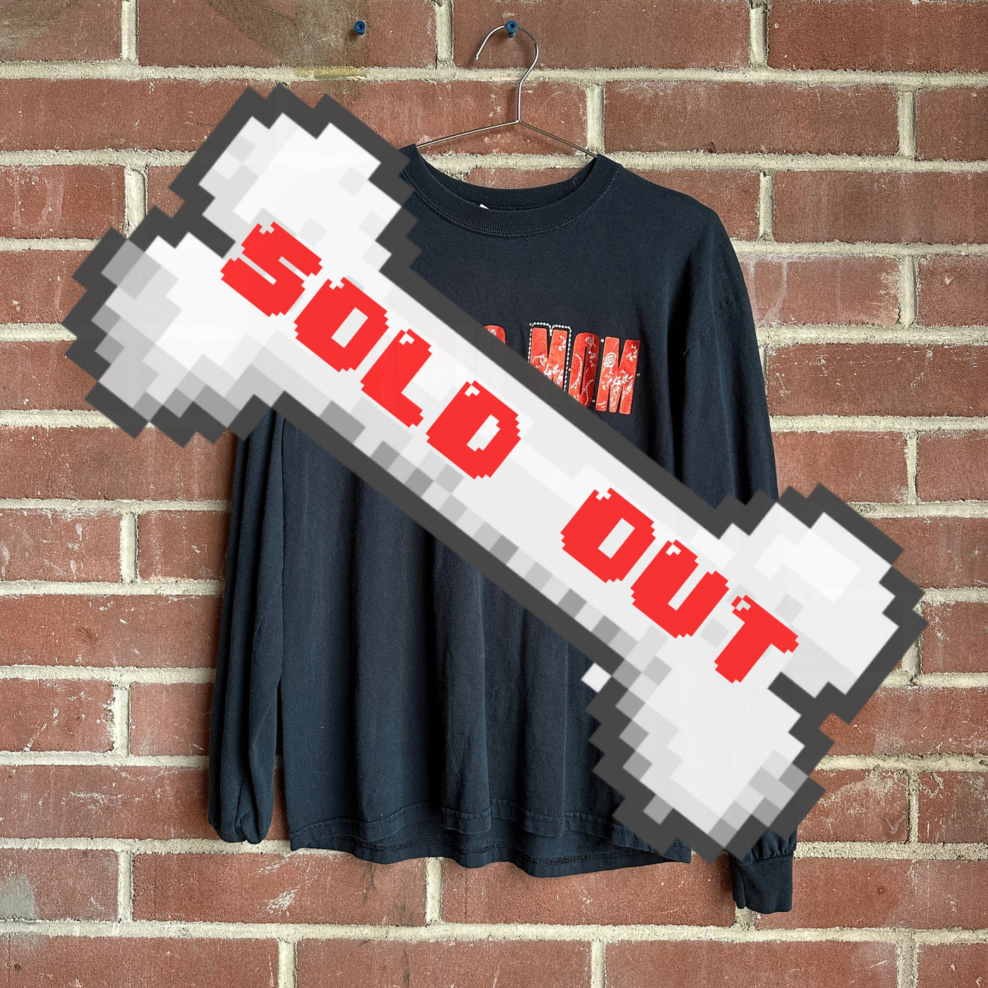2000s Black “Rodeo Mom” Long-Sleeve T-Shirt