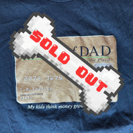 2000s Navy Blue “Bank of Dad” T-Shirt