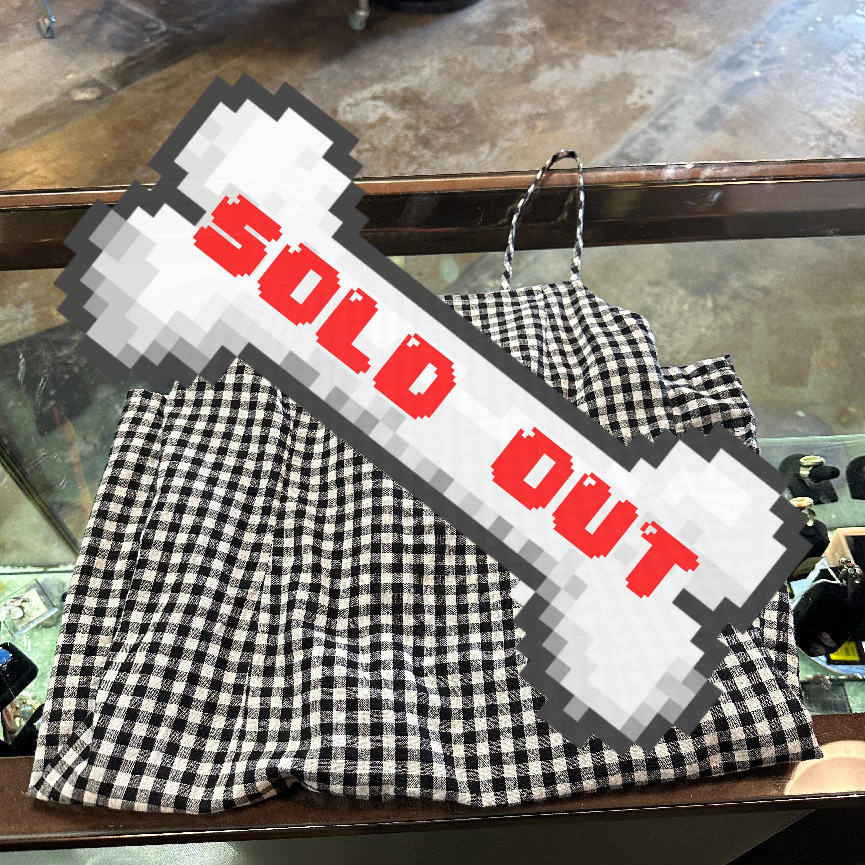 30" gingham mini dress