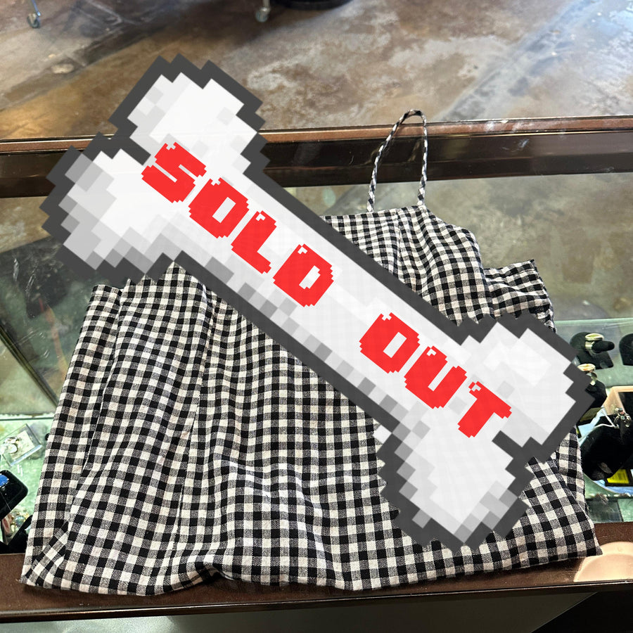 30" gingham mini dress