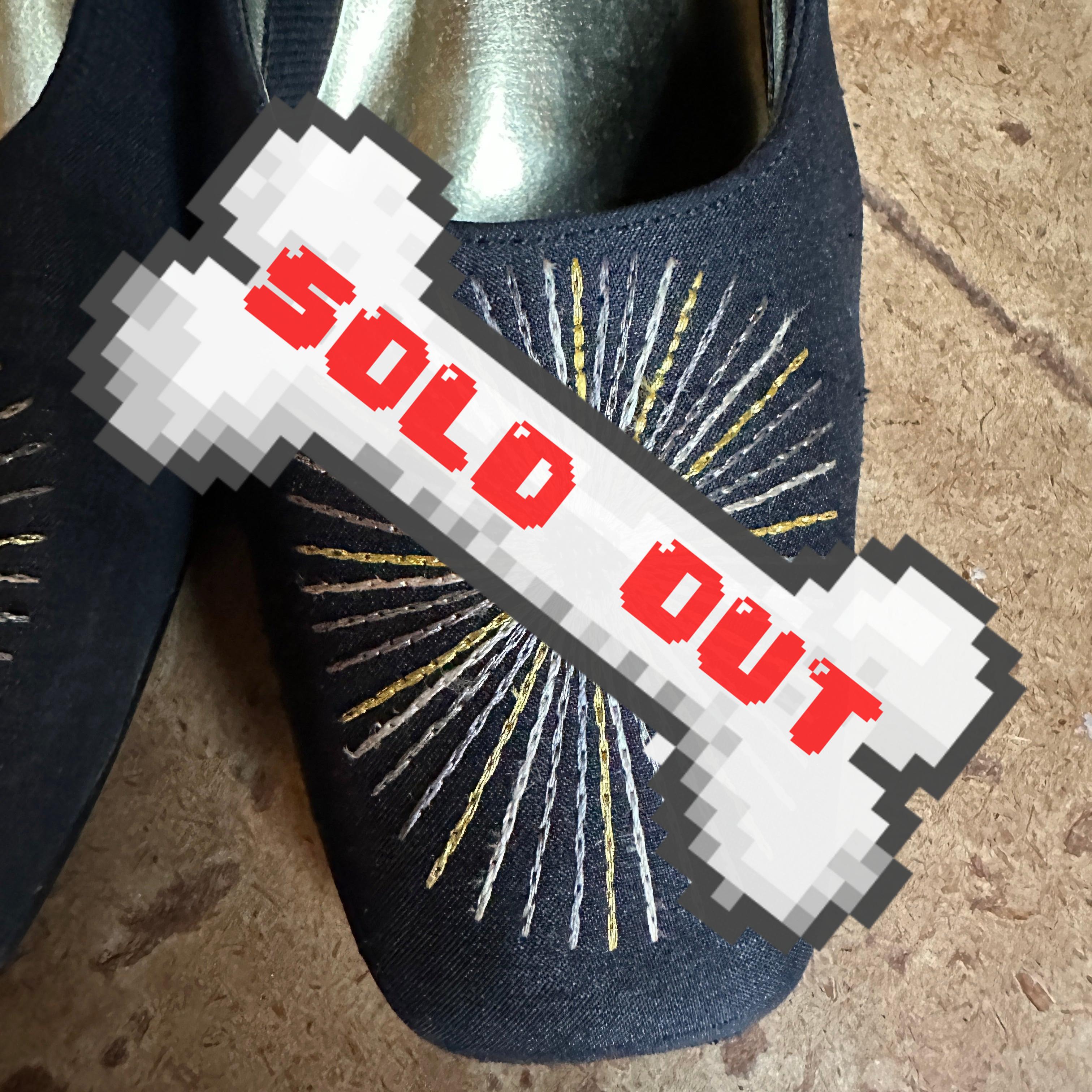 80s Black Satin Art Deco “Renica” Heels