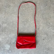 80’s RO-EL Red Leather Bag