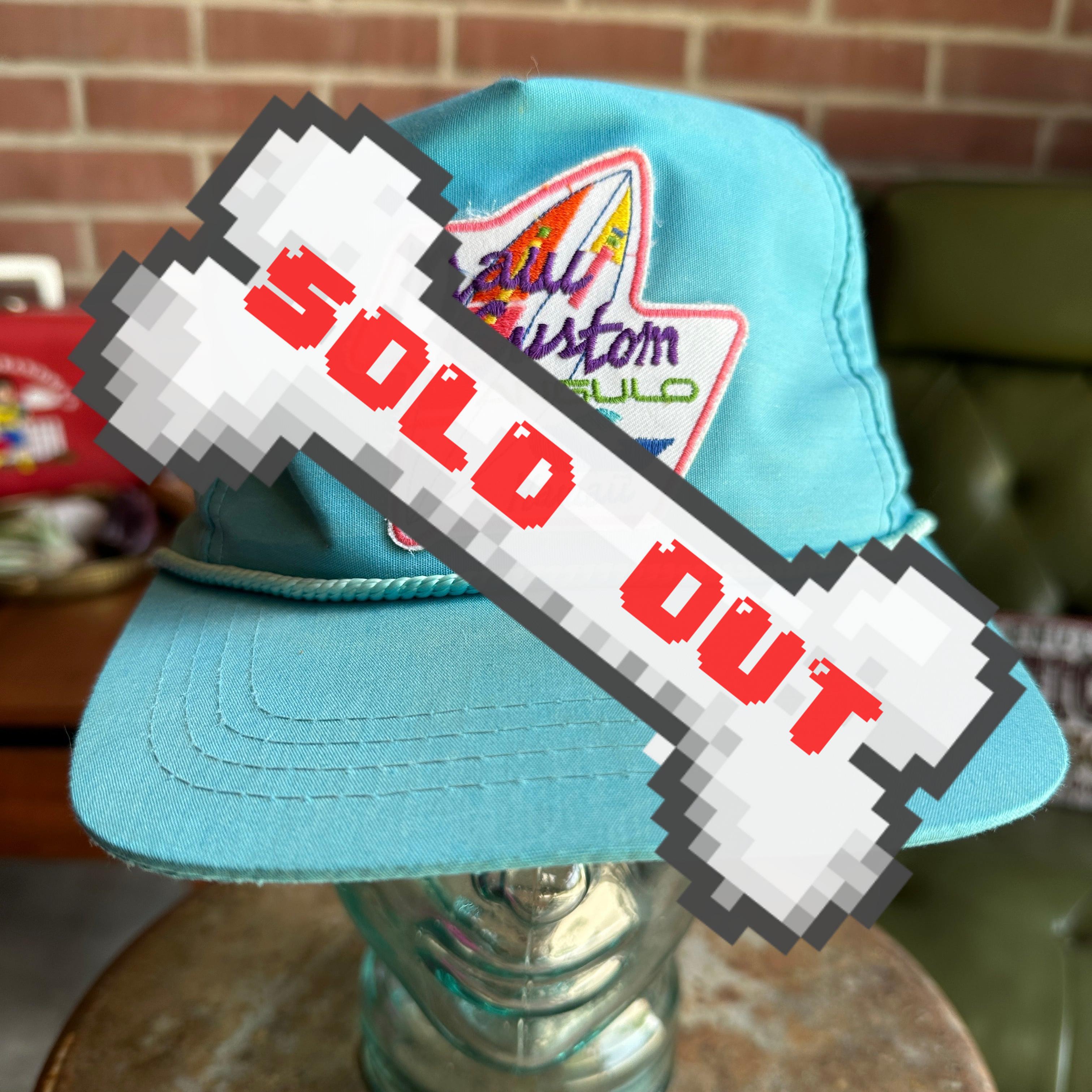 80s Vintage Blue “Maui Custom Angulo” Snapback