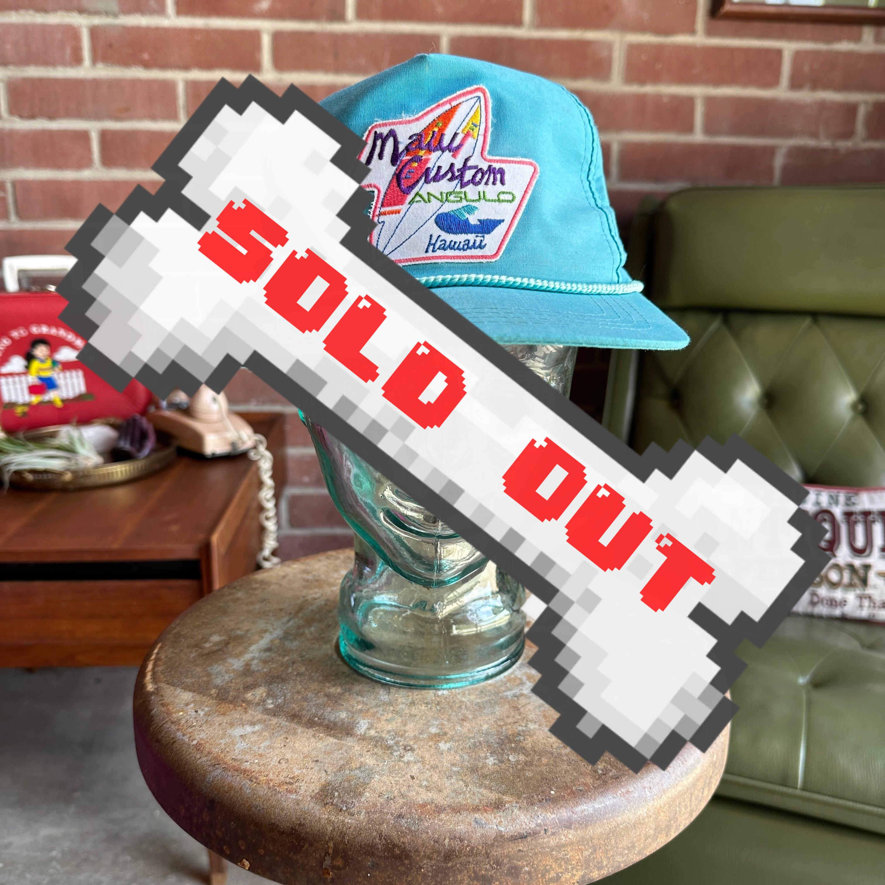 80s Vintage Blue “Maui Custom Angulo” Snapback