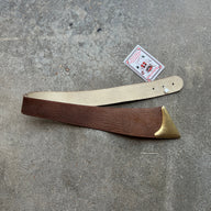 90s Leather Geometric belt