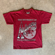 90s Red Arkansas Razorbacks T-Shirt