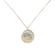 925 Silver "Mother" pendant necklace