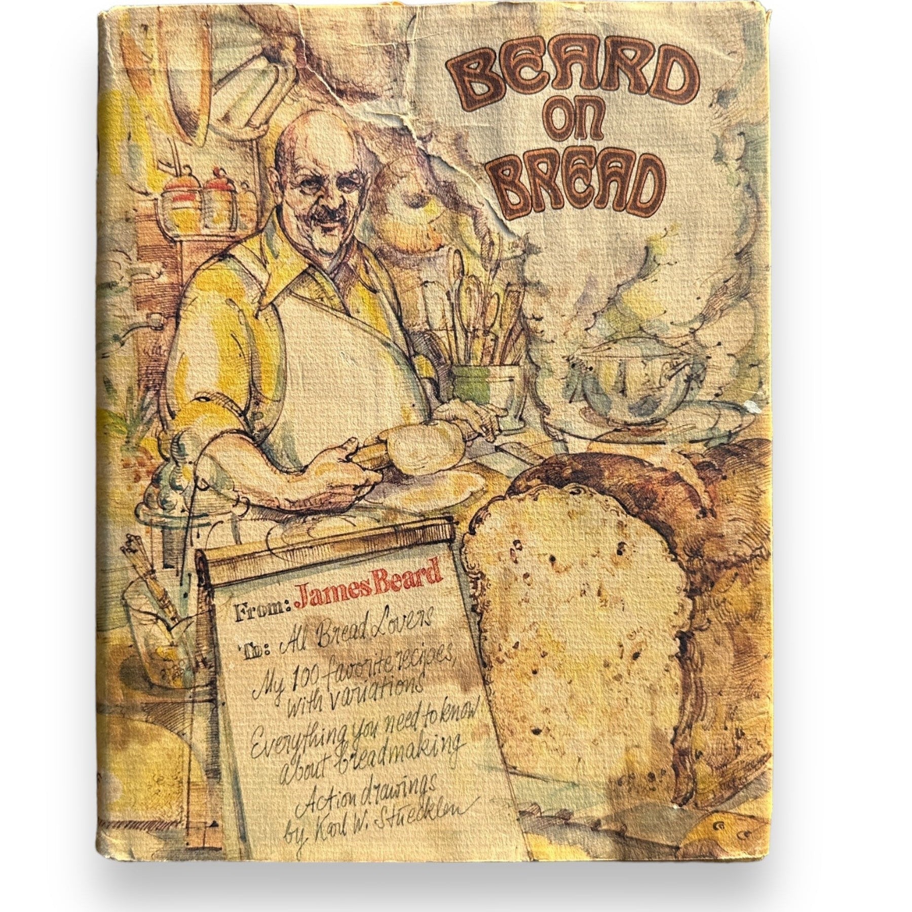 Beard on Bread cookbook by James Beard