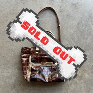 “Brahmin” Brown Croc Emboss Handbag