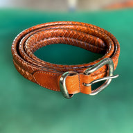 Coach brown leather belt