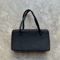 “Coblentz Original” Small Black Silk Clutch Bag