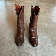 Dan Post Lizard Leather Cowboy Boots