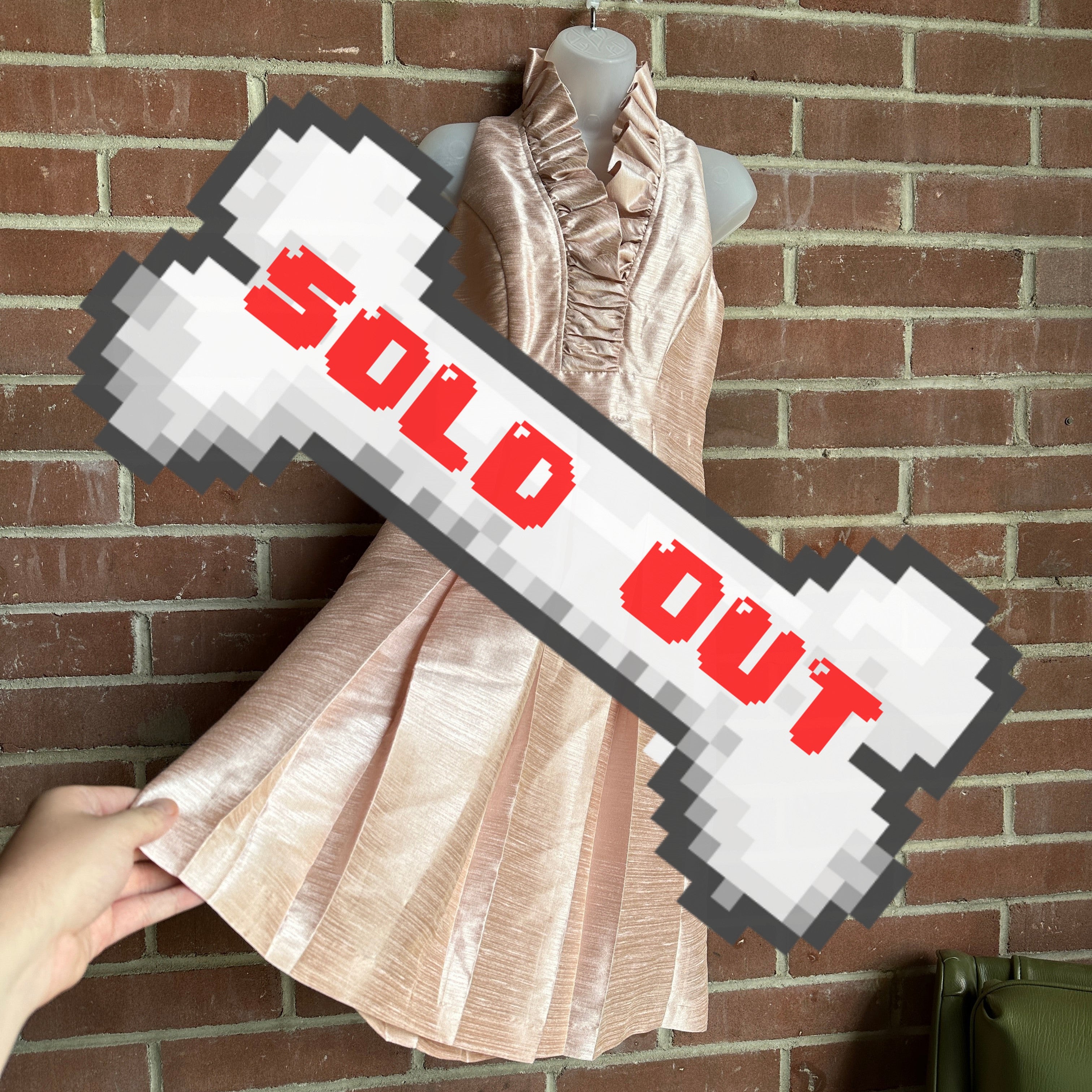Dusty Rose Pink “Alexia Designs” Cocktail Dress