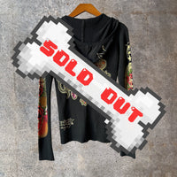 Ed Hardy "Love Kills Slowly" Double Zip Hoodie