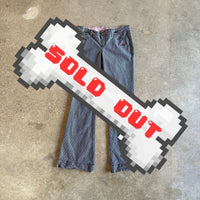 L.e.i Pinstripe Flare Pants (M)