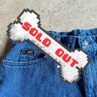 Lee dark blue denim shorts
