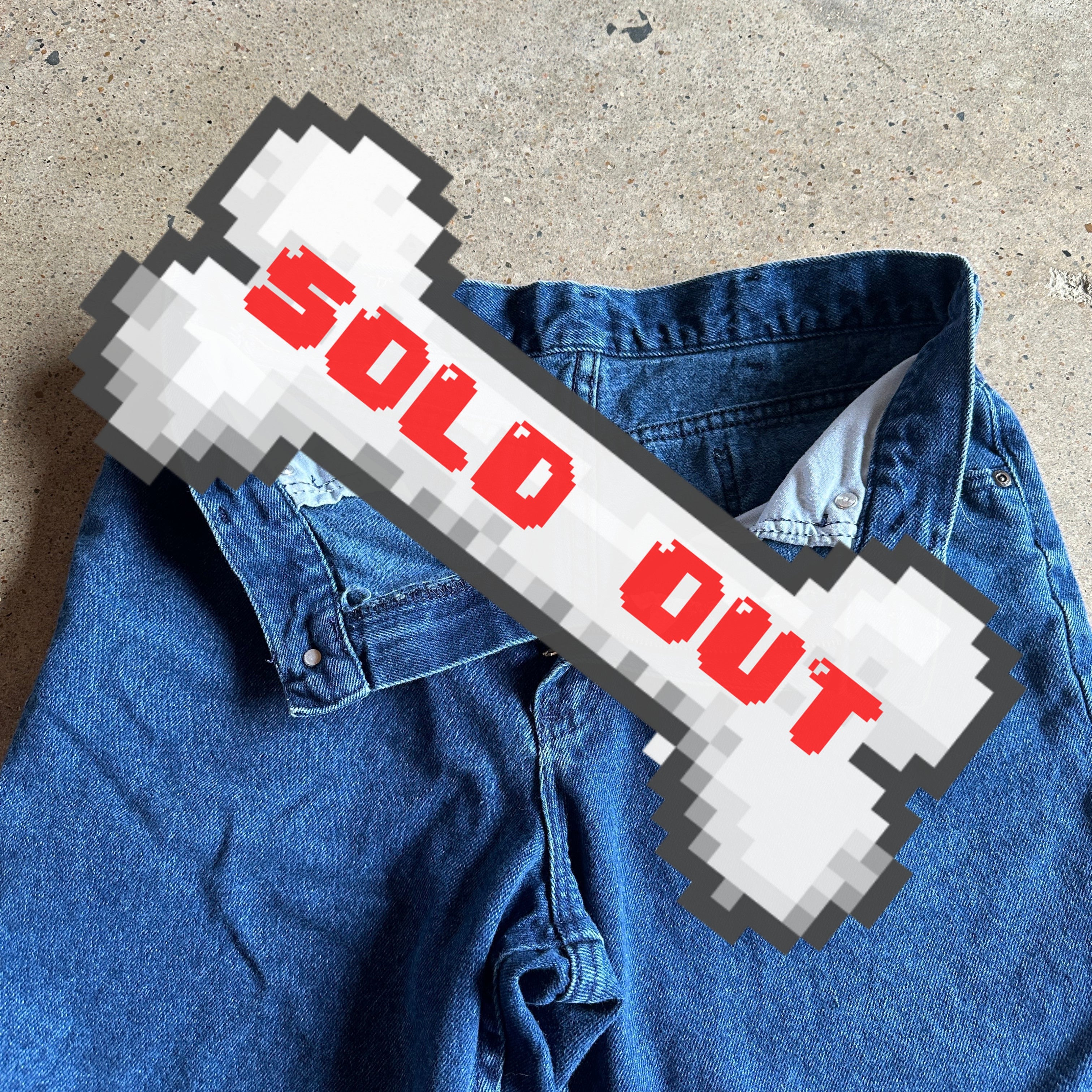 Lee dark blue denim shorts