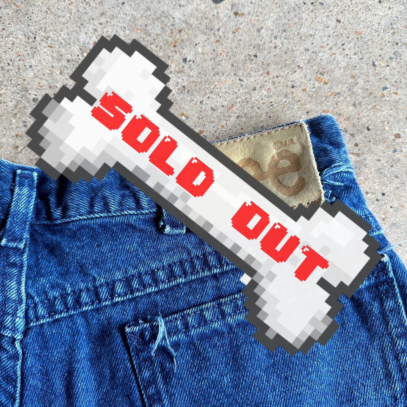 Lee dark blue denim shorts