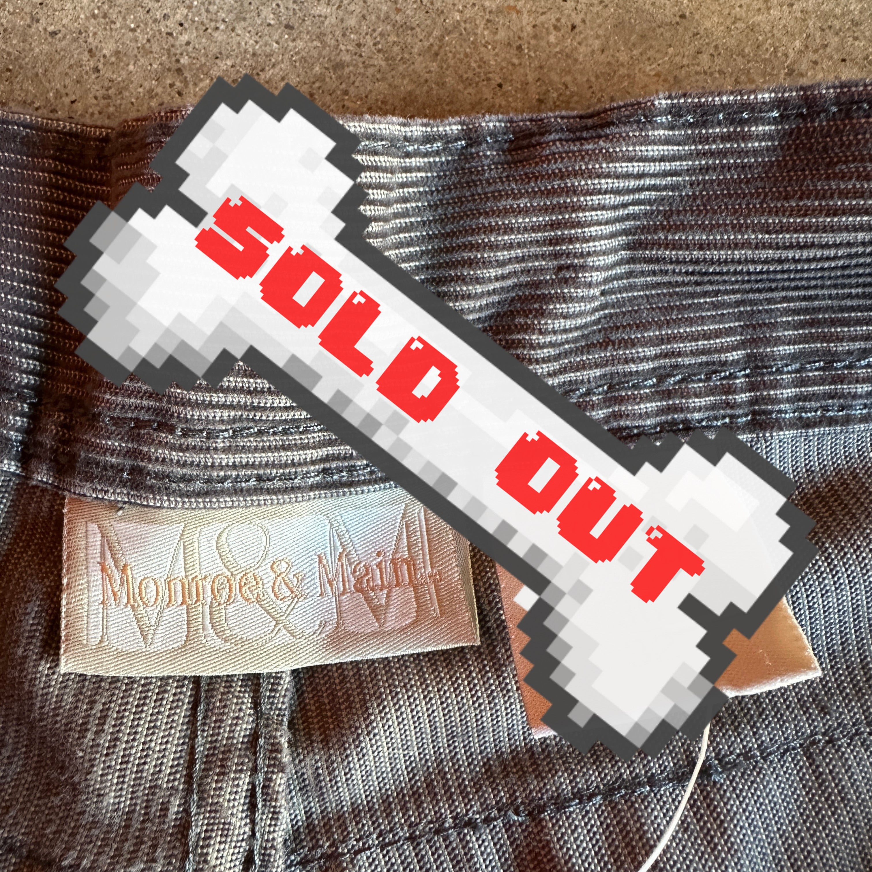 Monroe and Main corduroy pants