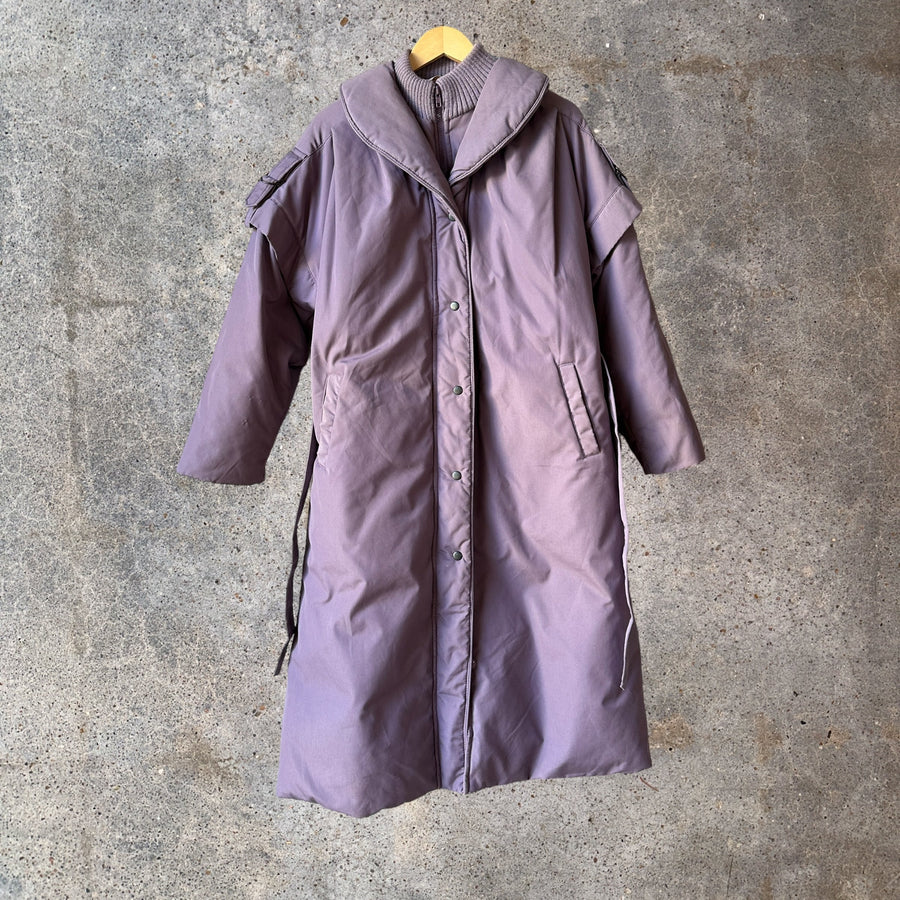 Puffer Trench Coat by Windsor Bay