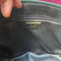 “Sharif” Rainbow Woven Leather Crossbody Purse