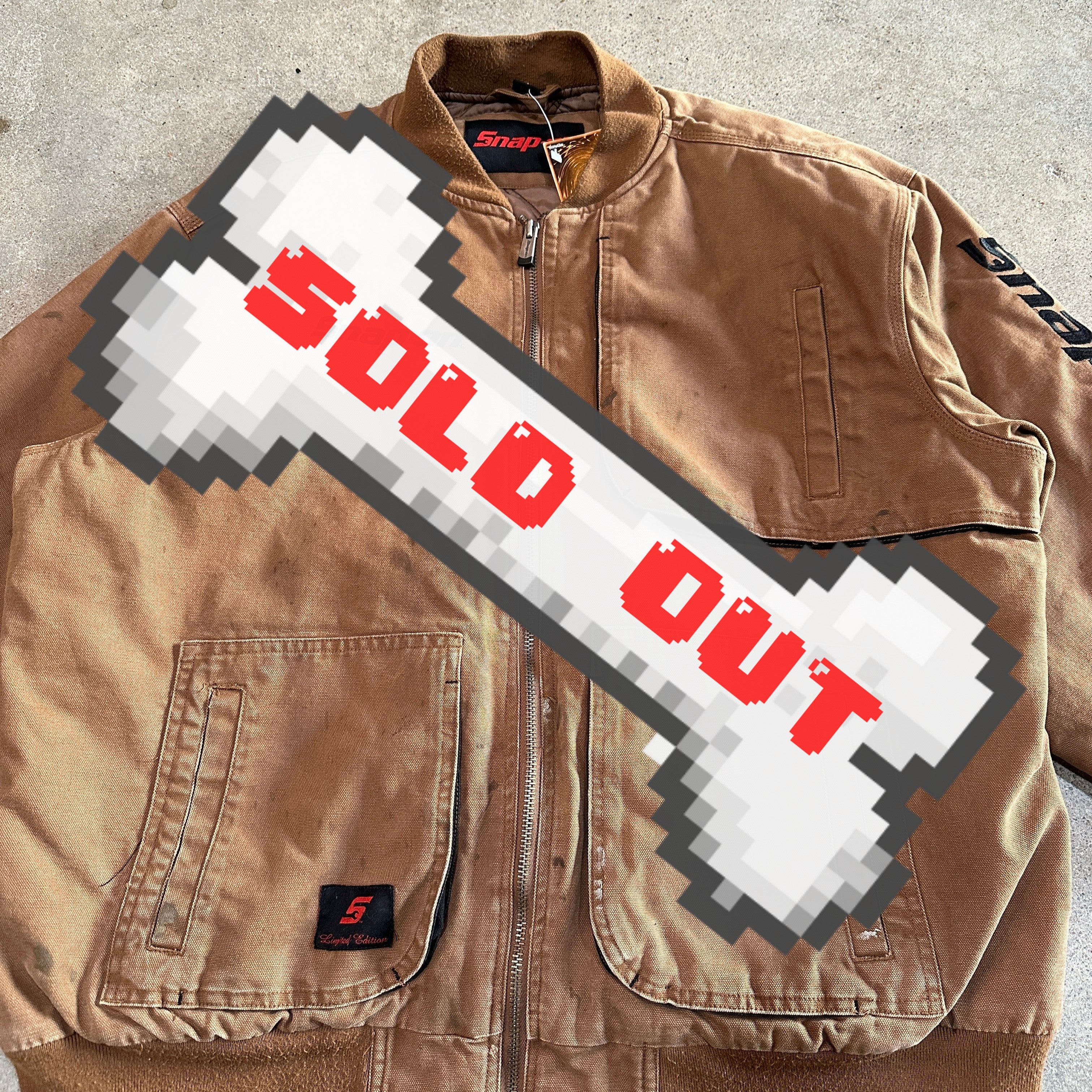 Snap-on Limited Edition zipper jacket