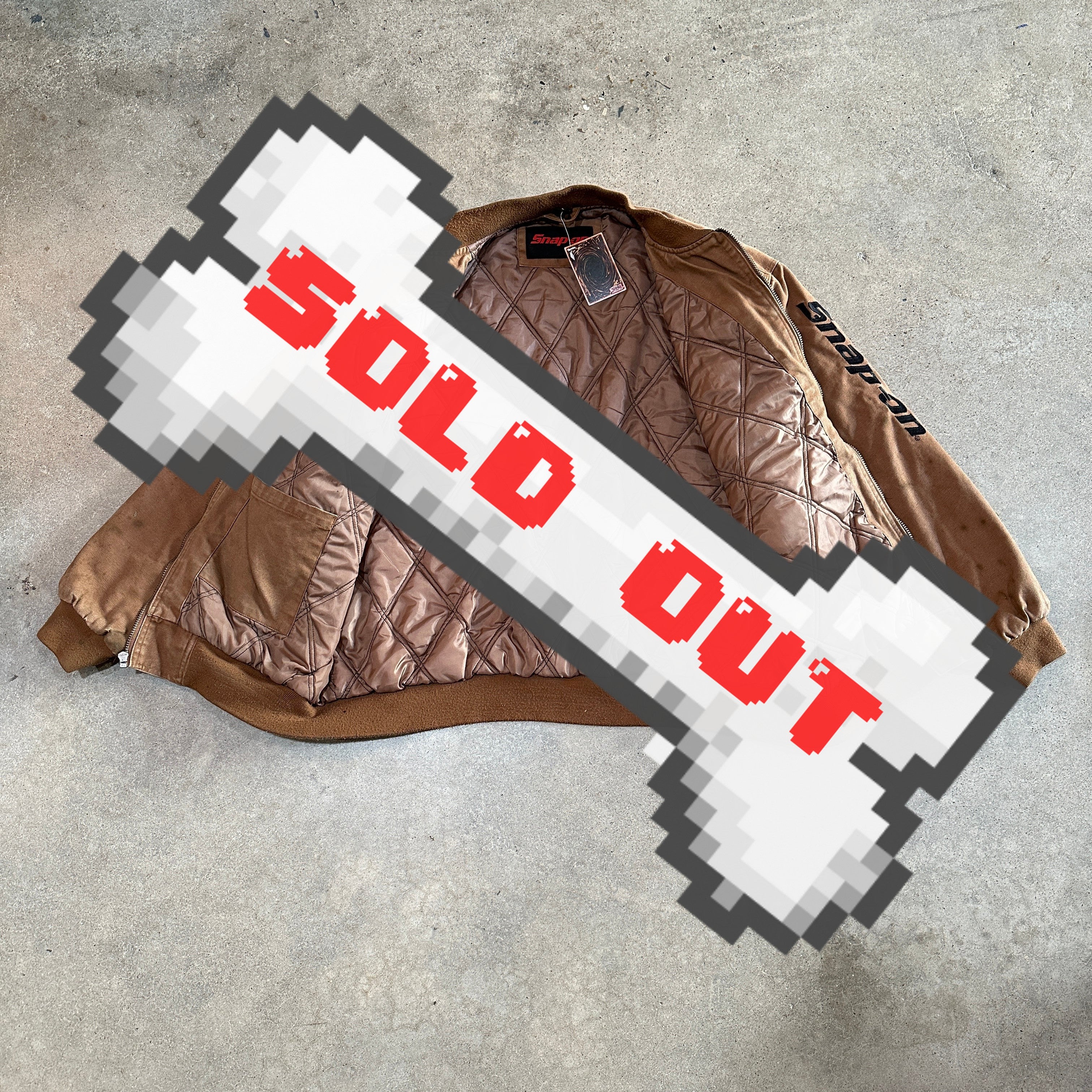 Snap-on Limited Edition zipper jacket