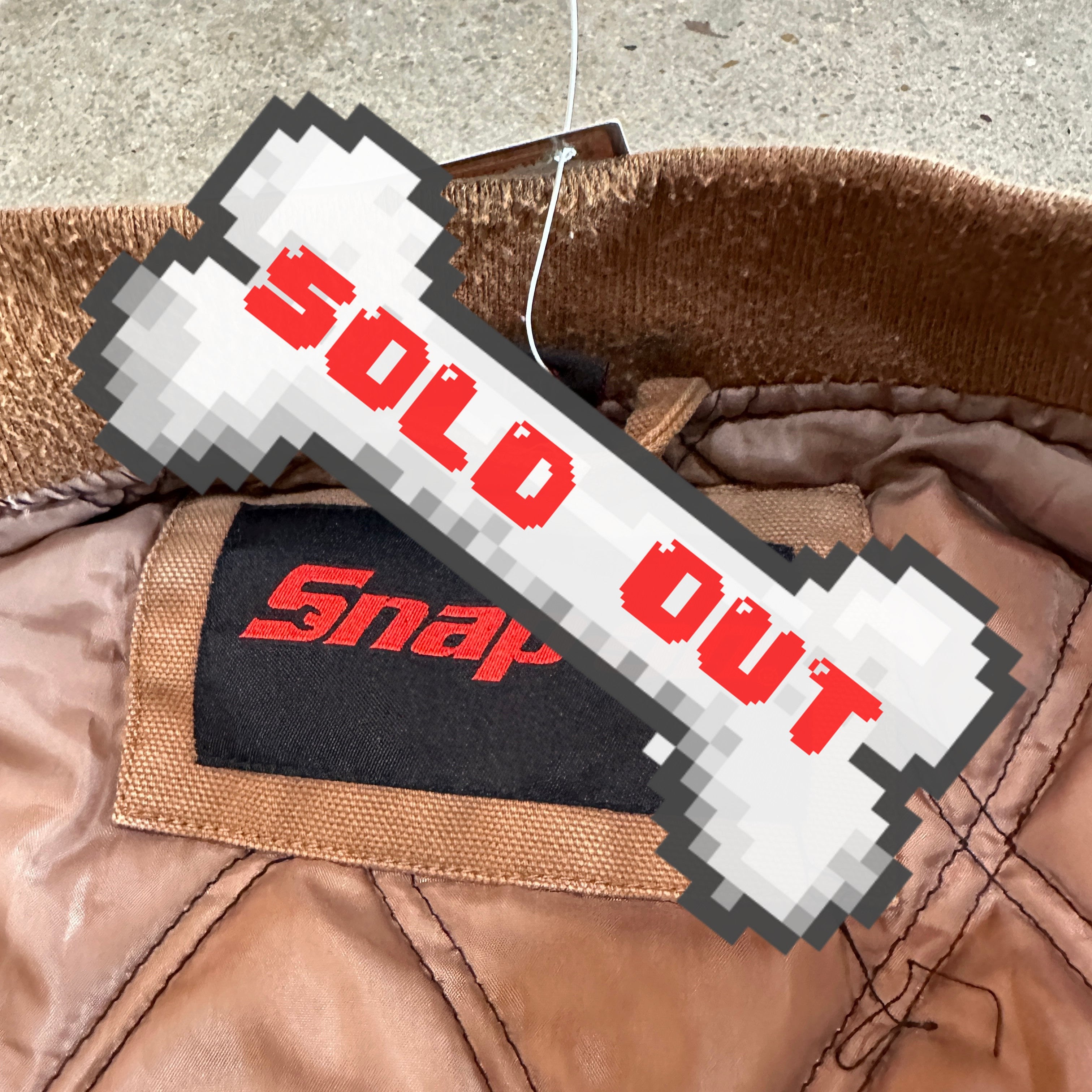 Snap-on Limited Edition zipper jacket