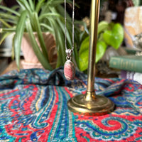Sterling Rhodochrosite Necklace