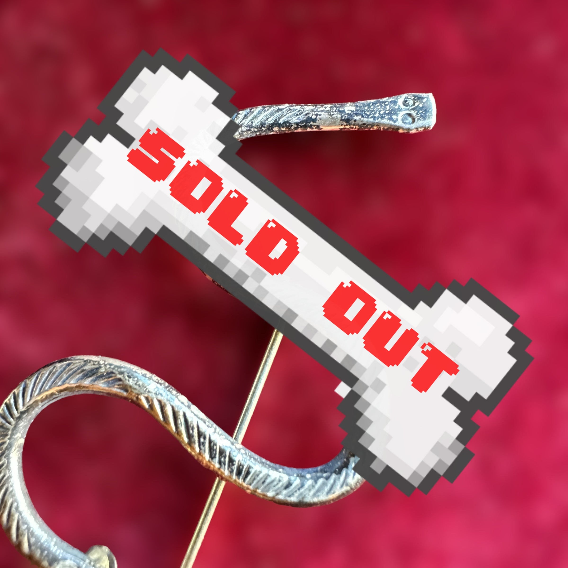 Sterling Silver Snake Brooch