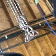 Sterling Triquetra Necklace