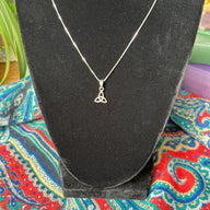 Sterling Triquetra Necklace