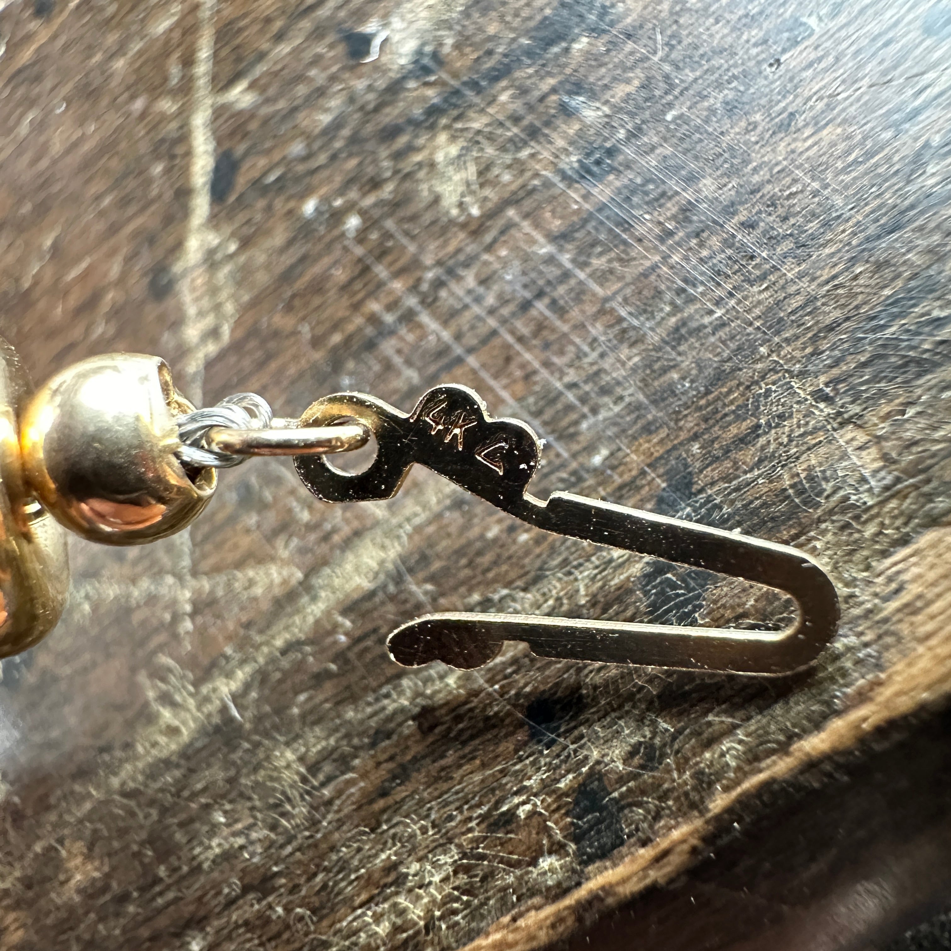 Tumbled Quartz and Genuine 14k Gold Layered Necklace