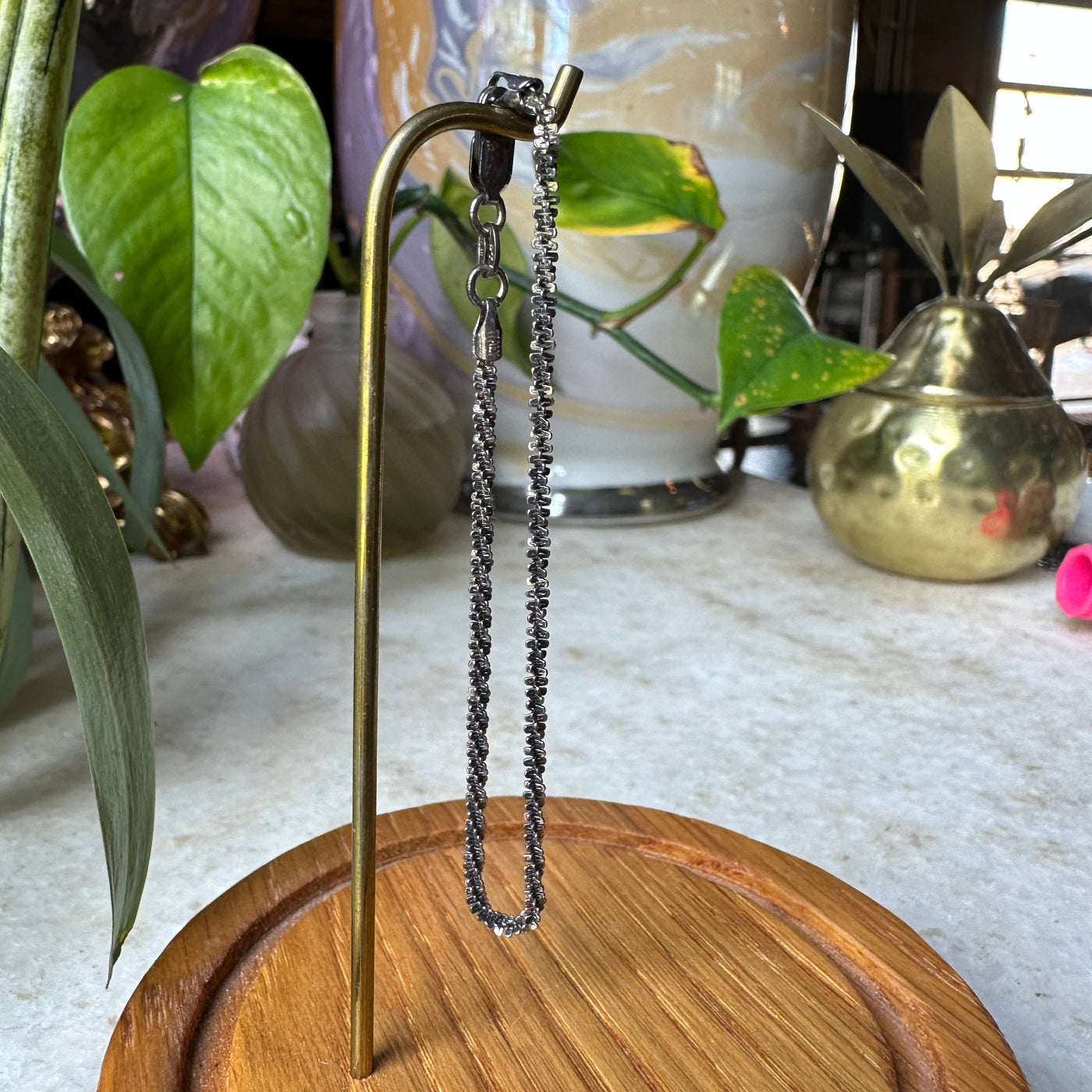 Unique Sterling Silver Helix Bracelet