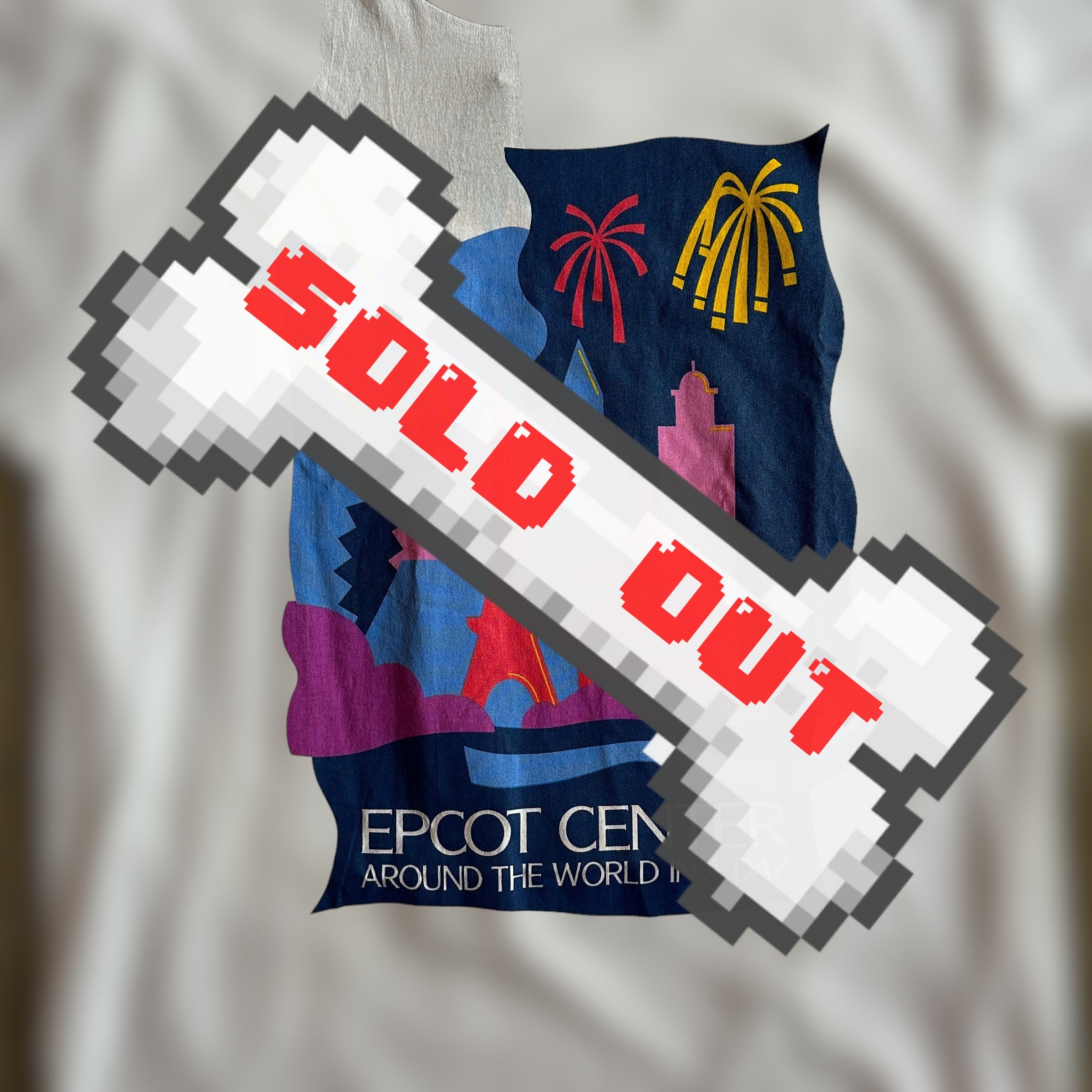 VTG Epcot Center "Around the World in a Day" tee