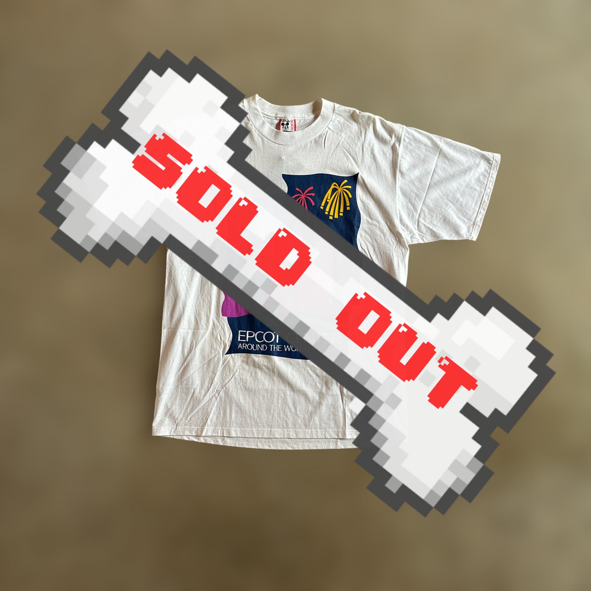 VTG Epcot Center "Around the World in a Day" tee