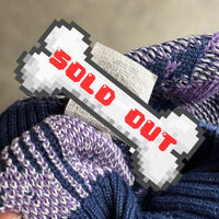 VTG Kalaroo blue, grey, and purple sweater!
