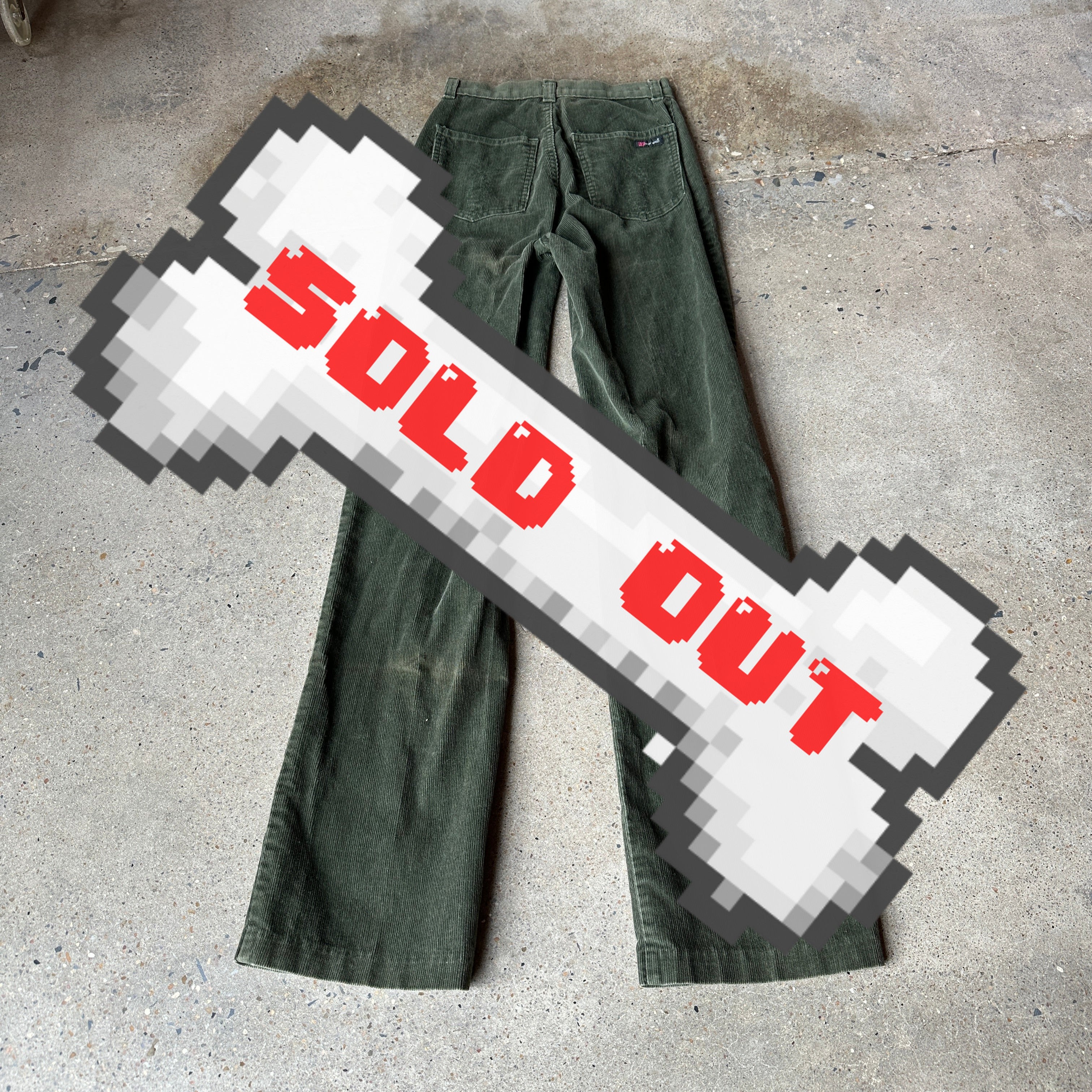VTG green corduroy pants!