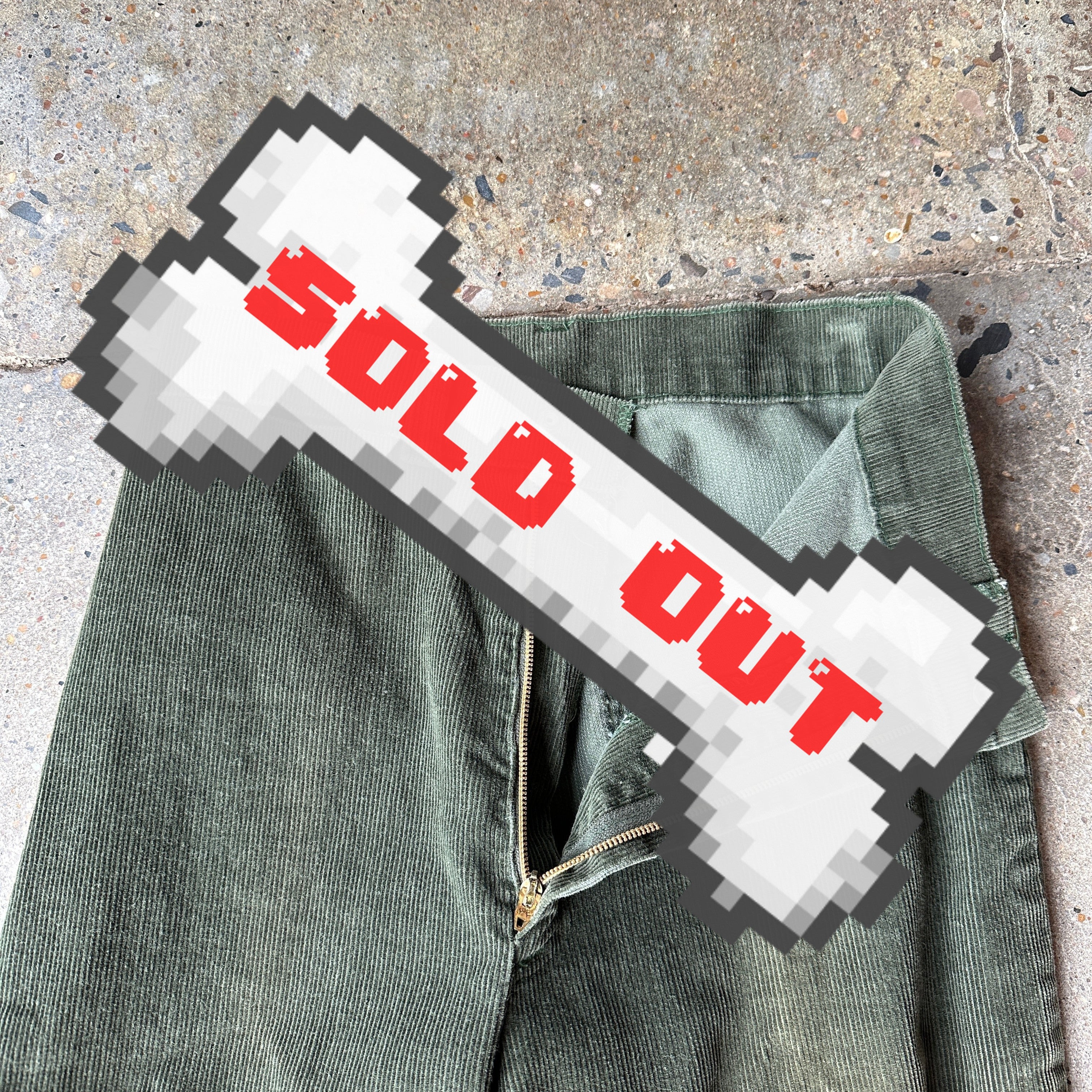 VTG green corduroy pants!