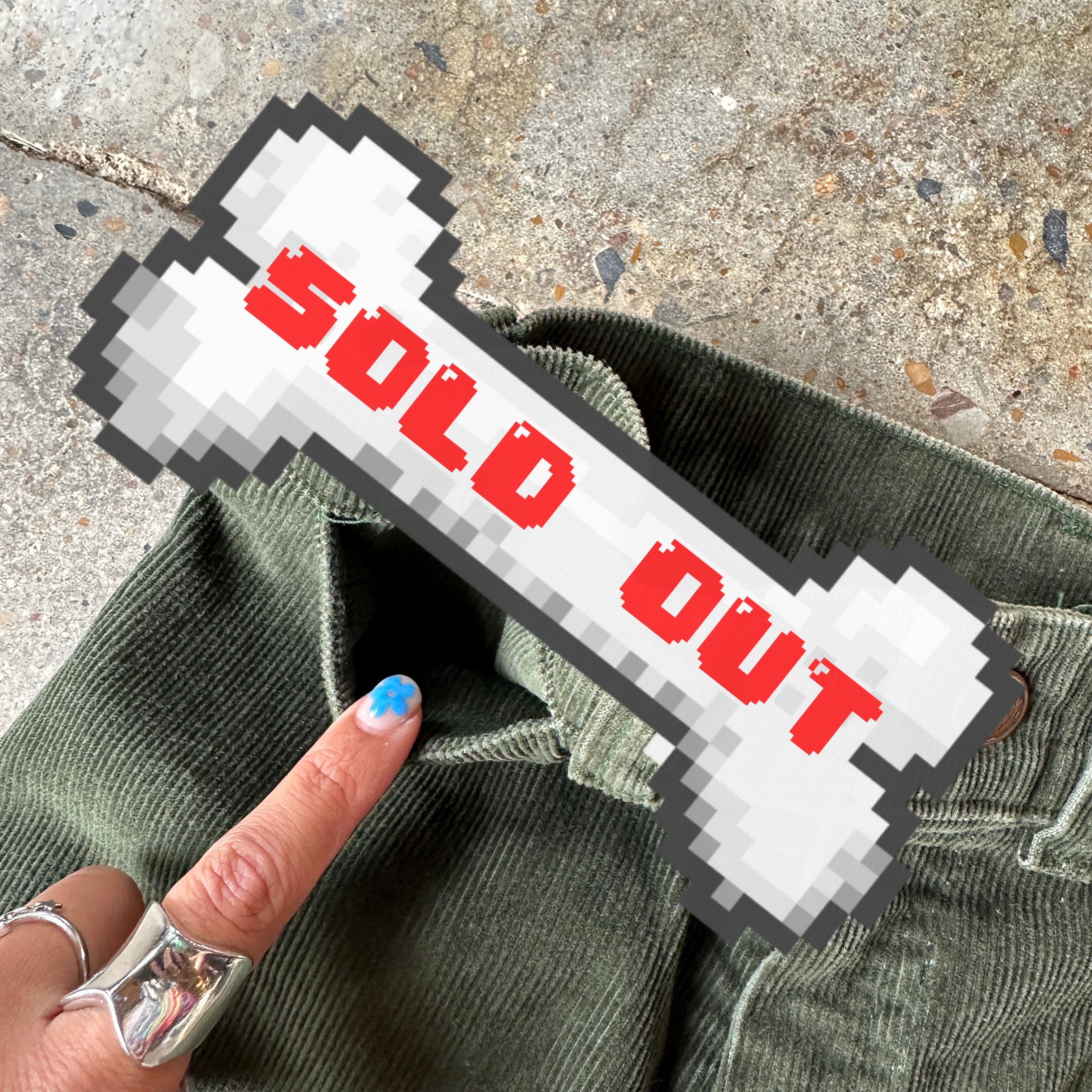 VTG green corduroy pants!