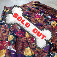 Vintage 80s “Way To Go, Worldwide Clothing” Button-Down Skirt