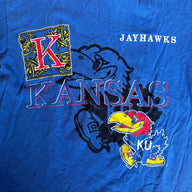 Vintage Blue Kansas Jayhawks T-Shirt