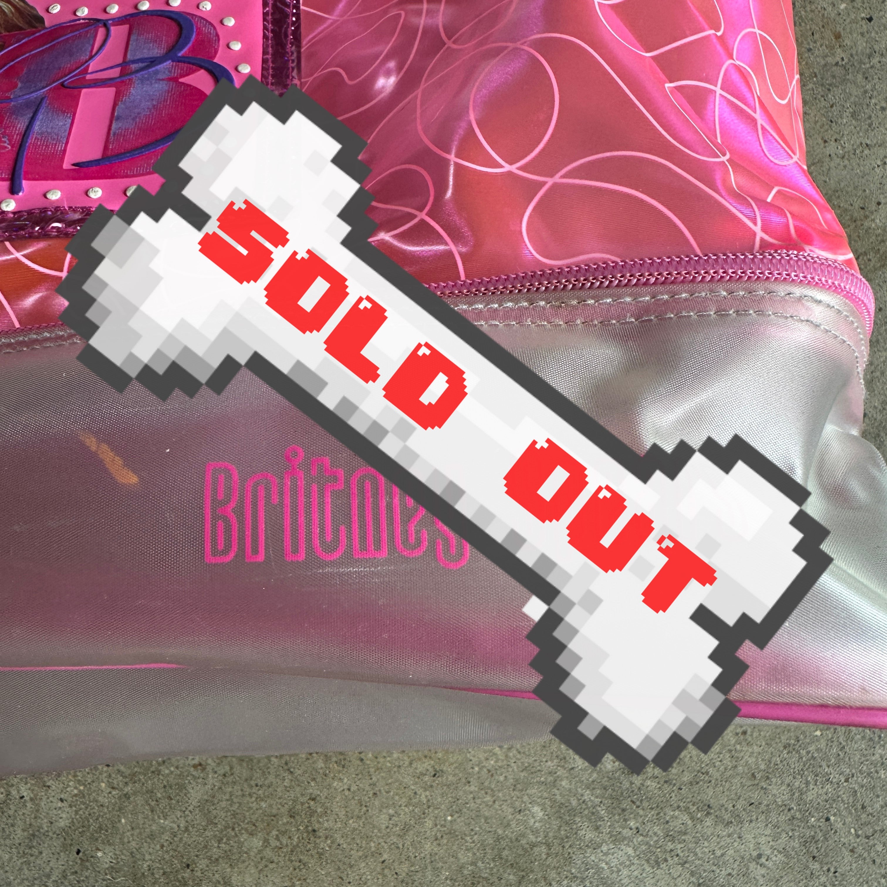 Vintage Britney Spears Vinyl Tote Bag