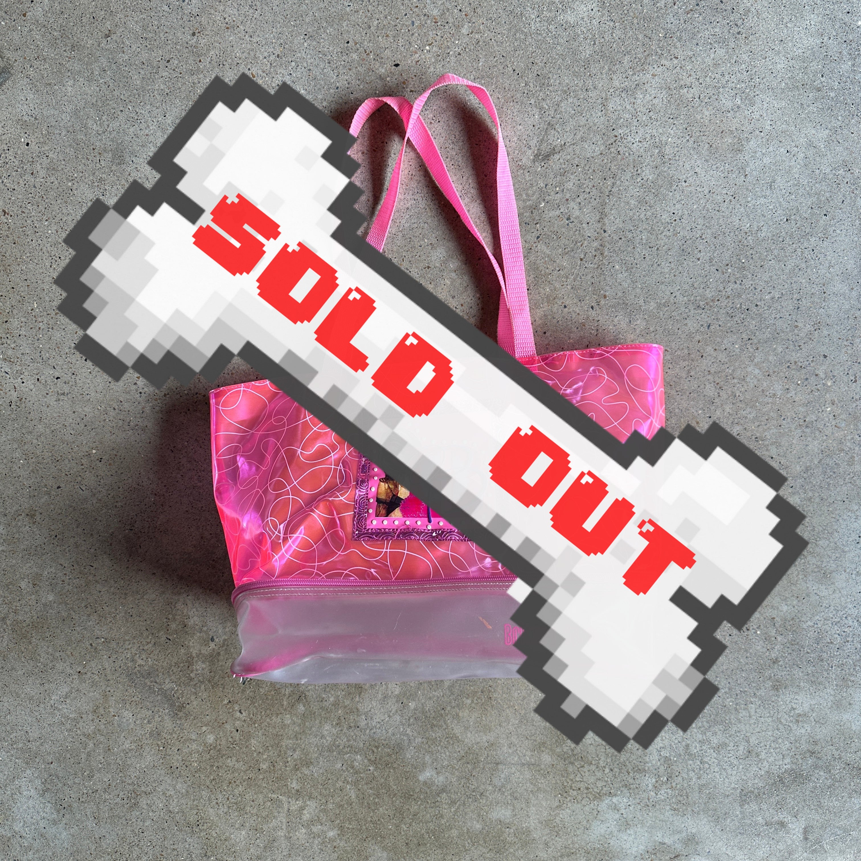 Vintage Britney Spears Vinyl Tote Bag