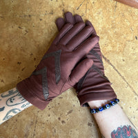 Vintage Chocolate Brown “isoToner by ARIS” Gloves