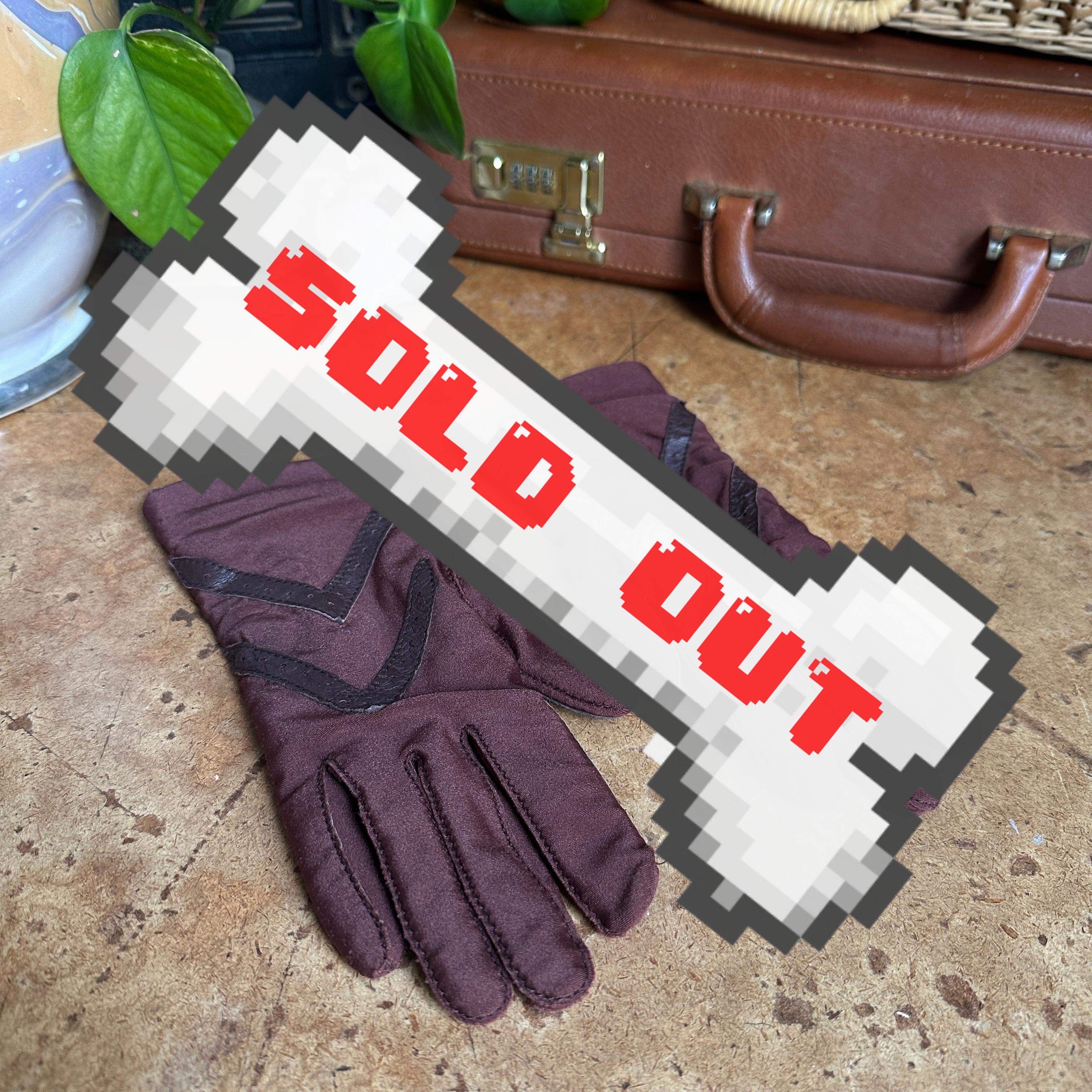 Vintage Chocolate Brown “isoToner by ARIS” Gloves