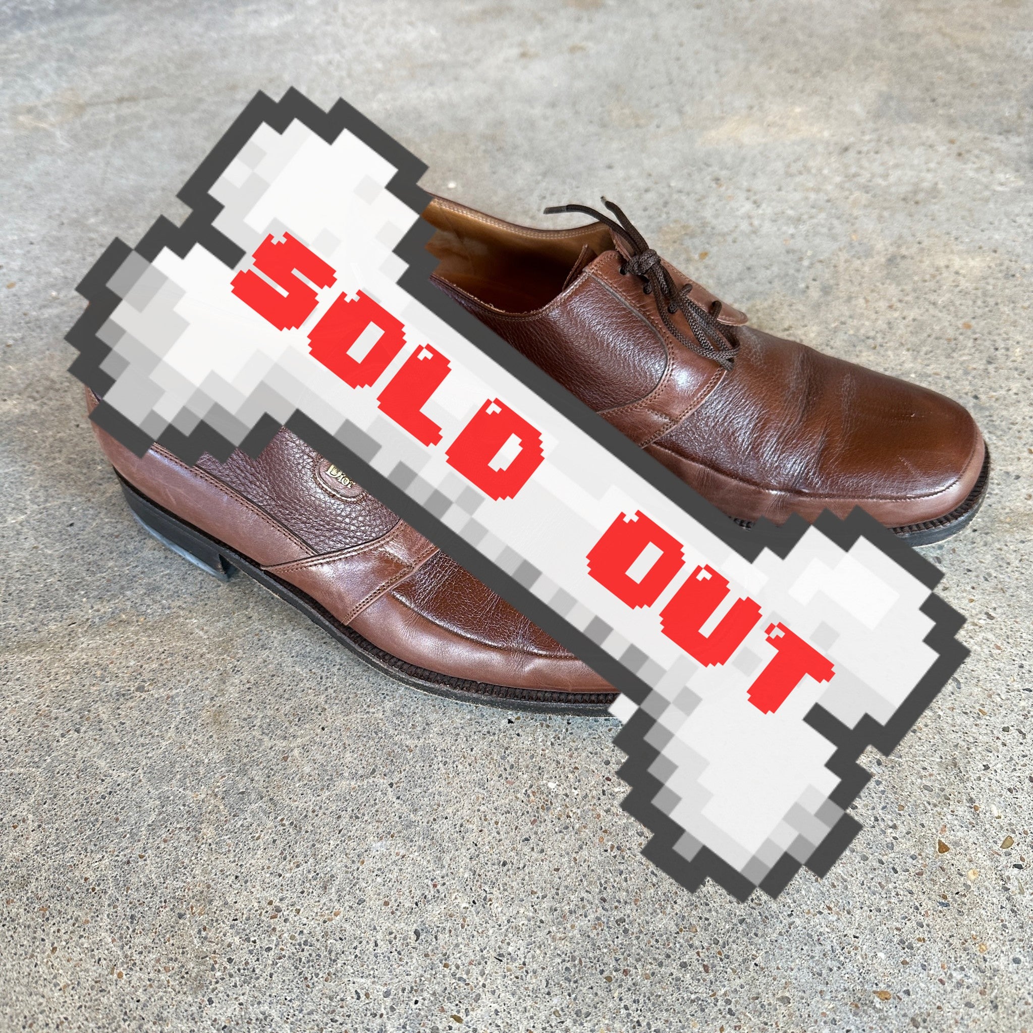 Vintage Christian Dior Derby Shoes
