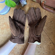 Vintage Genuine Leather “Avon” Gloves