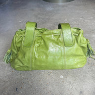 Vintage "Maurizio Taiuti" Chartreuse Handbag
